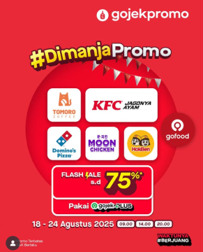 Promo GoFood. (Instagram)